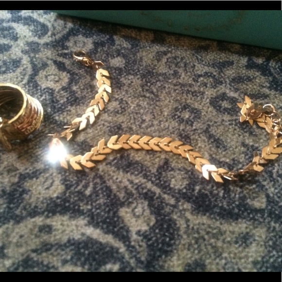 ✨Gold Plated Arrow Anklet✨Beach Comber Collection - Picture 5 of 5